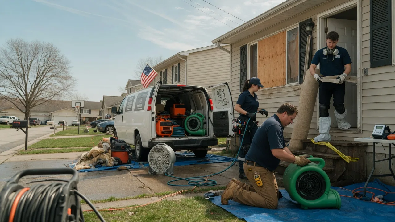 Water Damage Restoration in Claiborne, MD near me